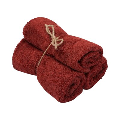 Gastendoekje 29,5x50cm (3 pcs) Rosewood