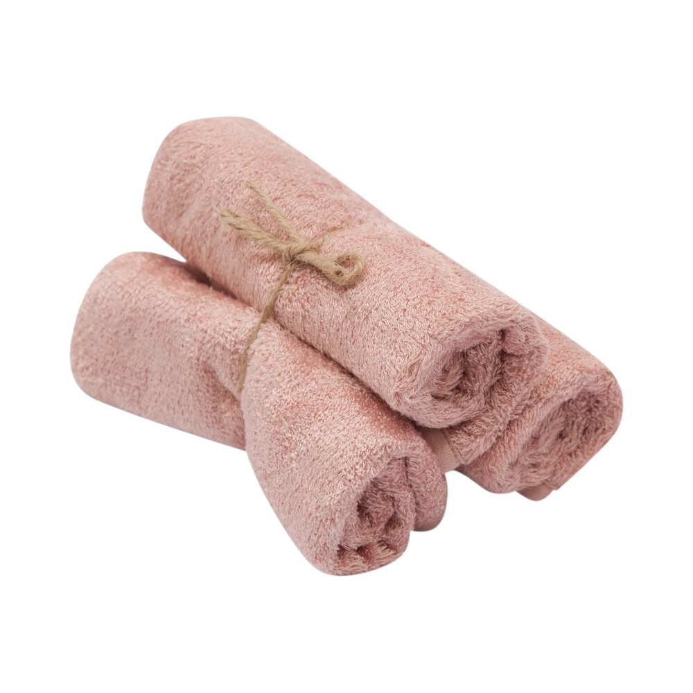 Gastendoekje 29,5x50cm (3 pcs) Misty Rose