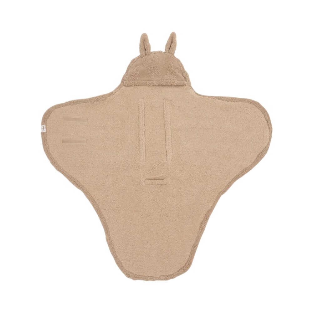 Wikkeldeken Miffy Jacquard Teddy Biscuit