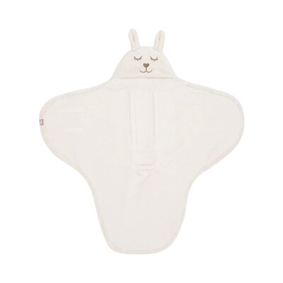 Wikkeldeken Bunny Cloudy Rib Oatmeal