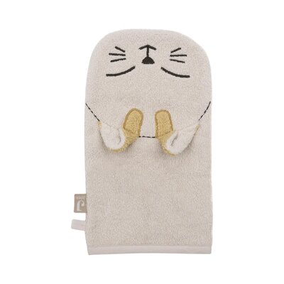 Washand badstof Charlie cat