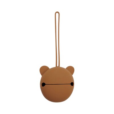 Siliconen Speenhouder Ø7cm Caramel