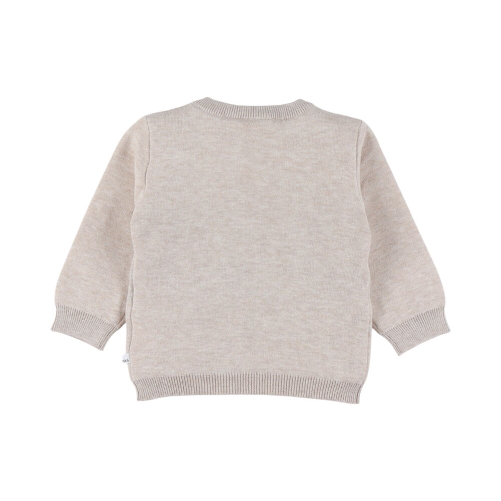 Pullover beige with zebra Sweet Zebra Pullover beige with zebra Sweet Zebra