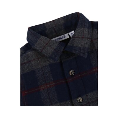 Overshirt with checks