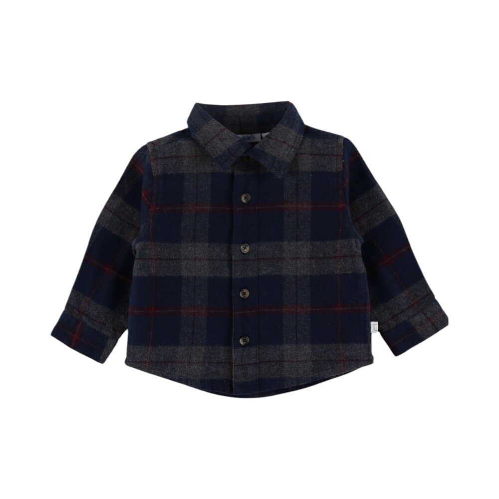 Overshirt with checks