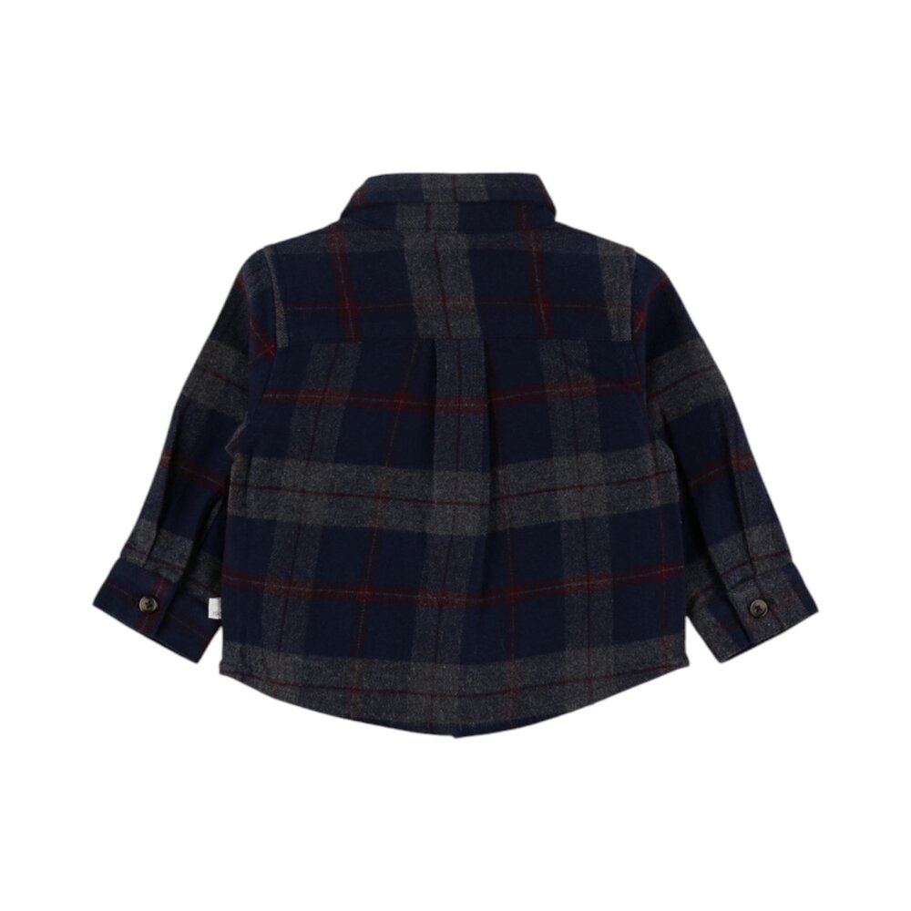 Overshirt with checks