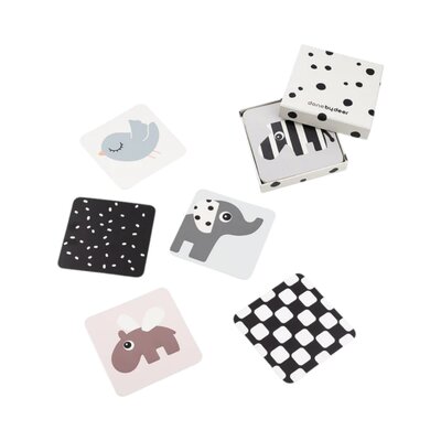 Baby contrast cards 10-pack Elphee Colour mix