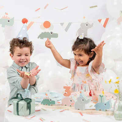 Eetset Celebration Blue