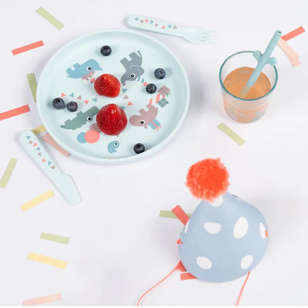 Eetset Celebration Blue