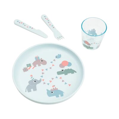 Eetset Celebration Blue