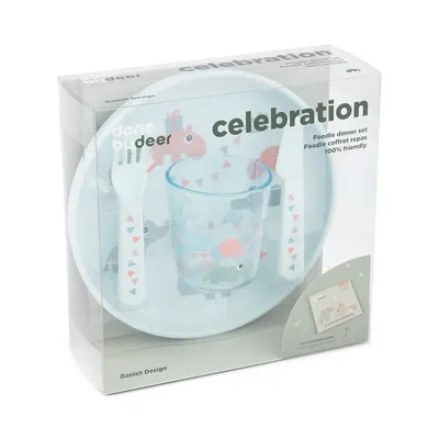 Eetset Celebration Blue