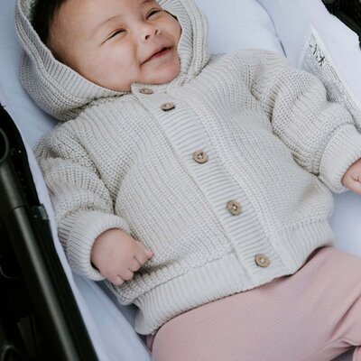 Vestje met capuchon teddy Soul Warm linen Vestje met capuchon teddy Soul Warm linen