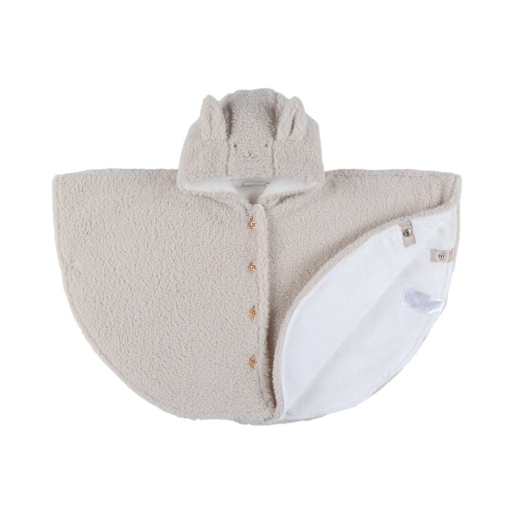 Groloudoux® Poncho Sherpa latte