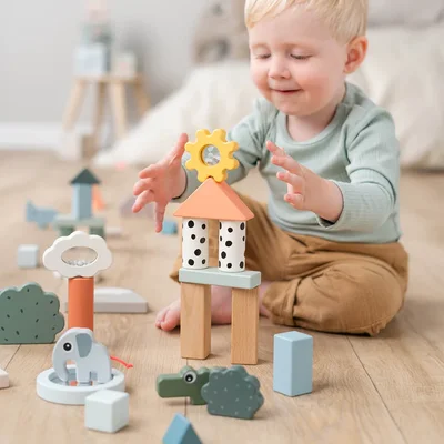 Bouwset 34 pcs Deer friends