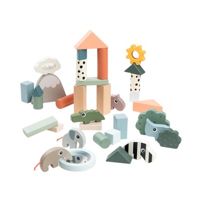Bouwset 34 pcs Deer friends