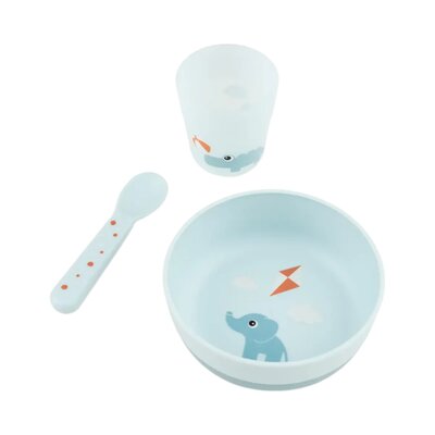 Eetset Playground Blue