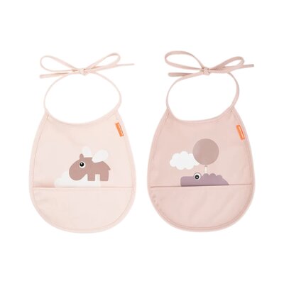 Tiny pocket slabben 2-pack Happy clouds Powder