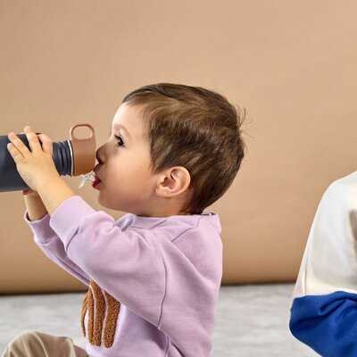 Drinkfles - SMILE Navy