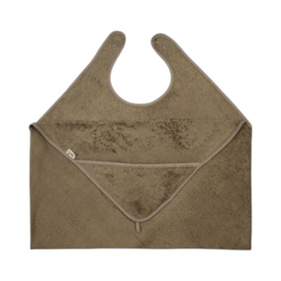 Badcape / Knuffelhanddoek (98x104cm) Jungle Green