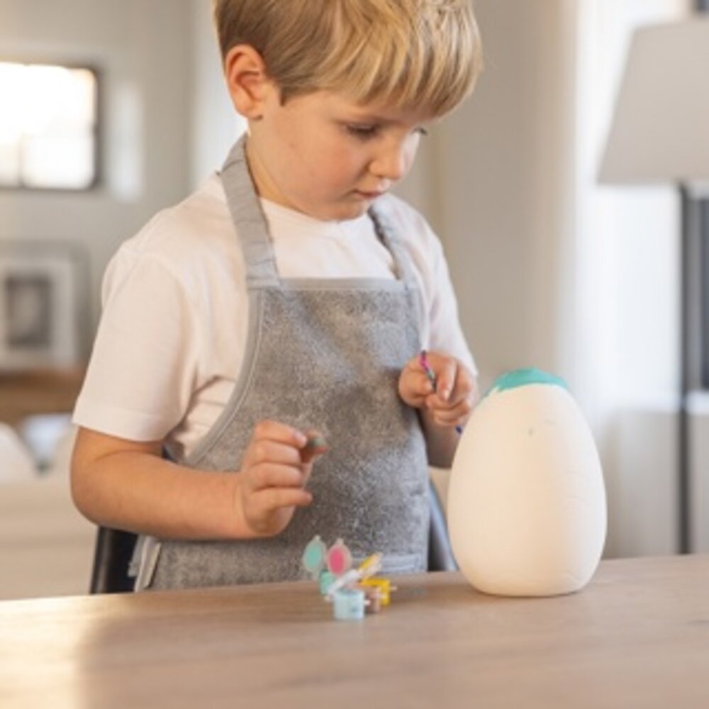 Kinderschort - Waterproof - 38x49cm Feather Grey Kinderschort - Waterproof - 38x49cm Feather Grey