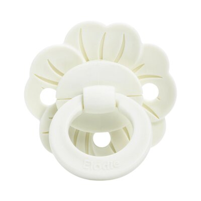 Fopspeen Binky Bloom 3m+ Silicone Vanilla White