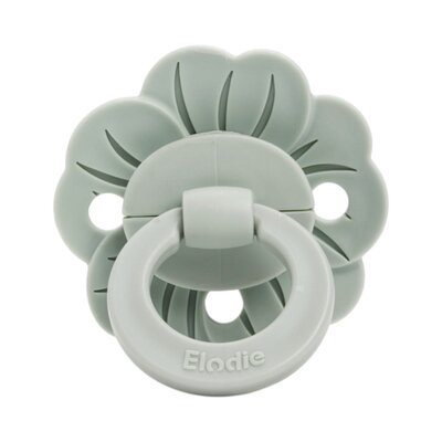 Fopspeen Binky Bloom 3m+ Silicone Mineral Green