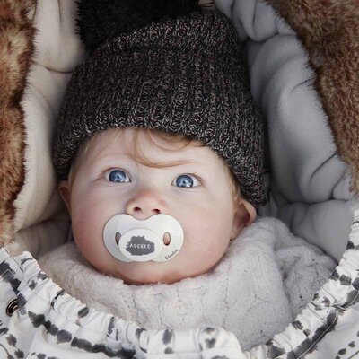 Wollen Beanie Tweed