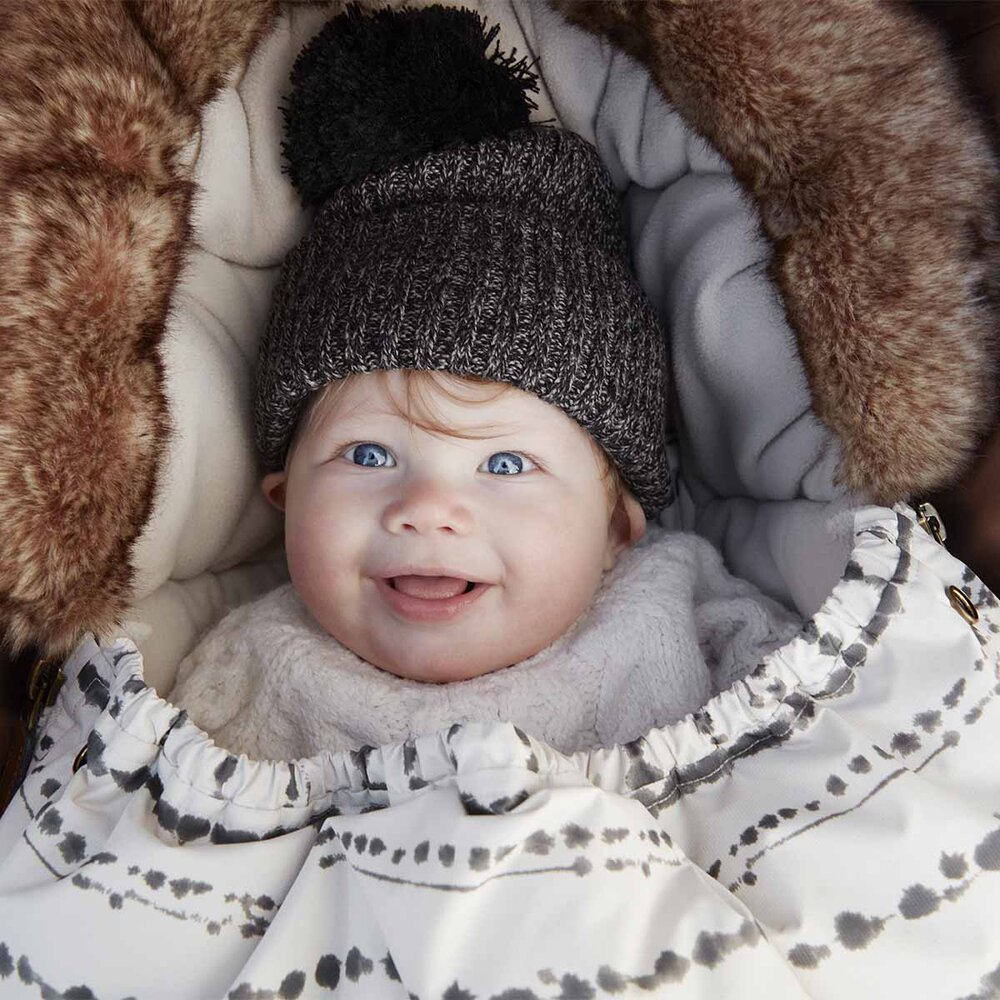 Wollen Beanie Tweed