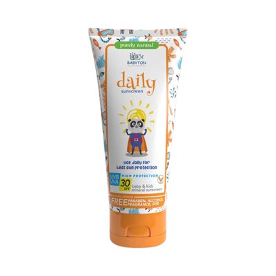 Natuurlijke Zonnecrème Kids - 100ml - SPF 30