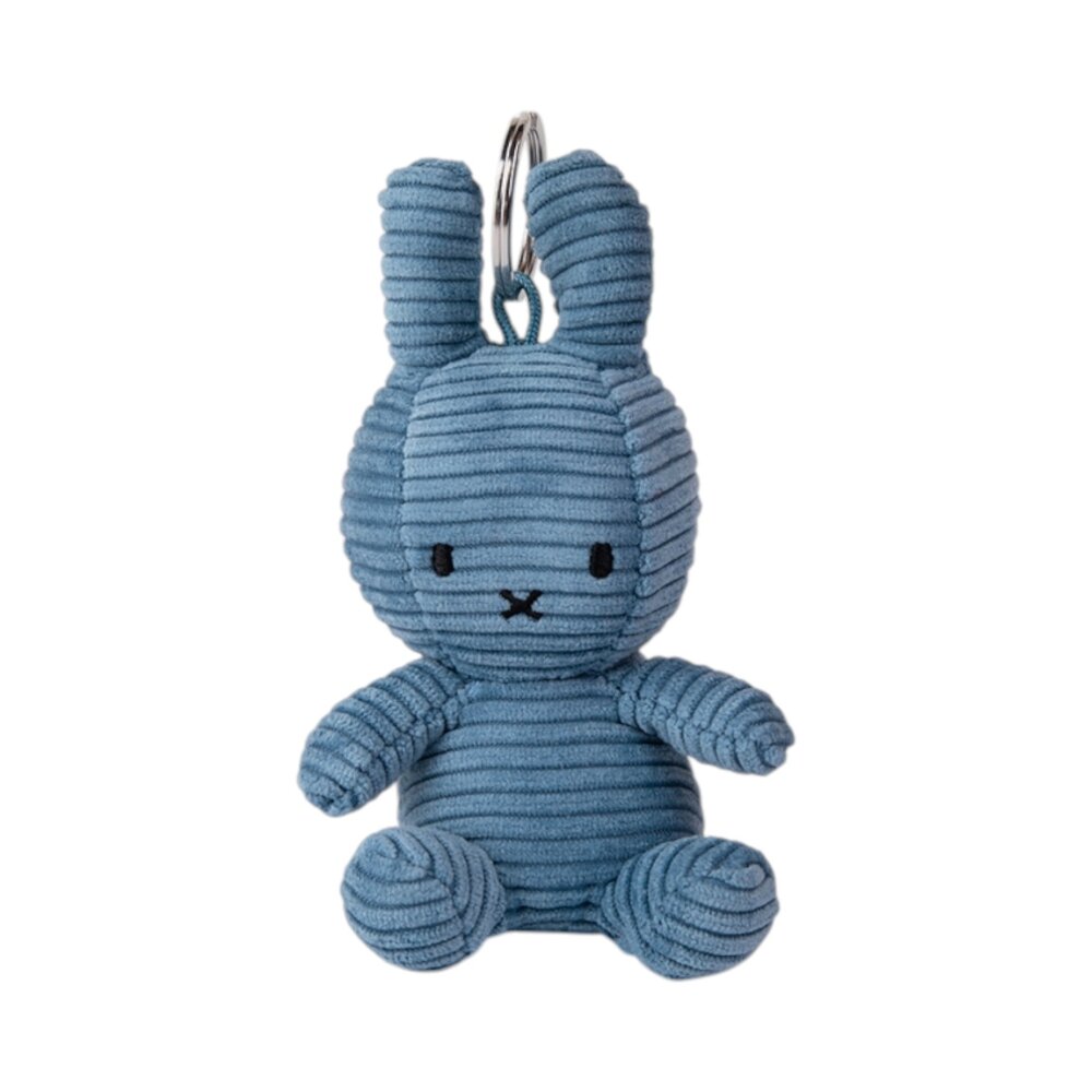 Sleutelhanger - Nijntje - Corduroy - 10cm Aviator Blue Sleutelhanger - Nijntje - Corduroy - 10cm Aviator Blue