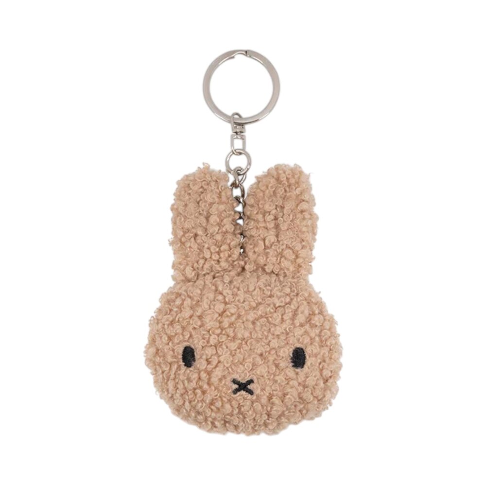 Sleutelhanger - Nijntje - Teddy - 10cm hoofd Beige