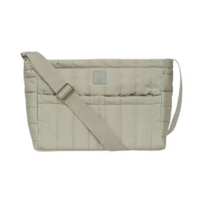 Kinderwagen/Buggy Organizer Puffed Olive Green