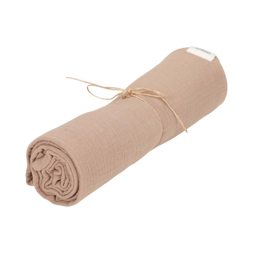 Hydrofiel swaddle Faro 75x75 cm caffe