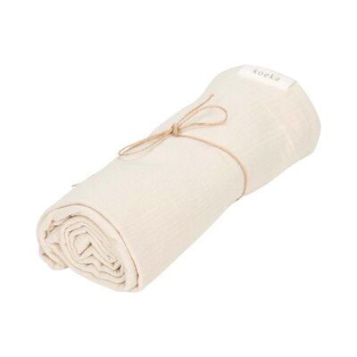 Hydrofiel swaddle Faro 75x75 cm warm white