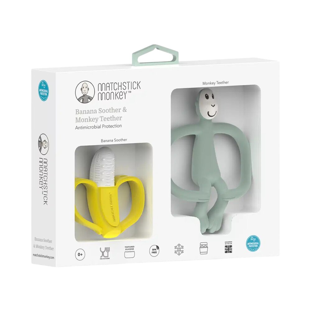Gift Set Banaan & Muntgroen