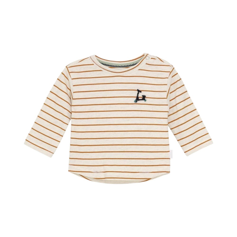 T-shirt lange mouwen Sanborn White