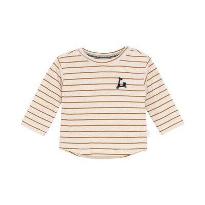 T-shirt lange mouwen Sanborn White