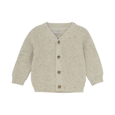 Cardigan Steger lange mouwen Sand