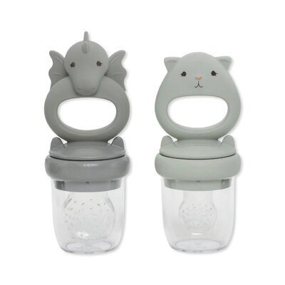Set van 2 fruitspenen draak Whale/l'eau