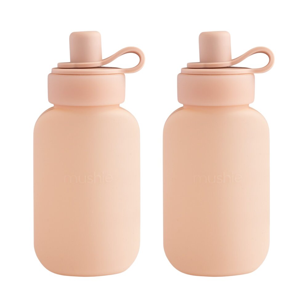 Silicone puree pouch - 2 stuks Blush