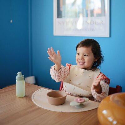 Silicone puree pouch - 2 stuks Cambridge Blue