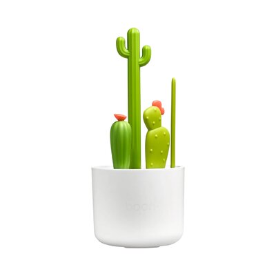 Flessenborstelset cacti Wit