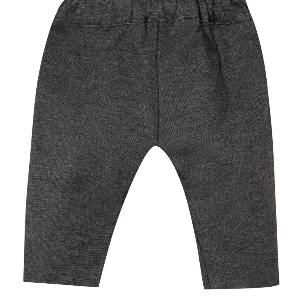 Broek grijs met zakjes Gris Chiné