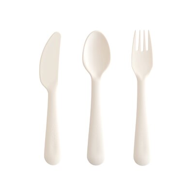 Bestek set (mes, lepel, vork) Ivory