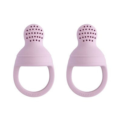 Fruitspeen silicone 2-pack Soft Lilac