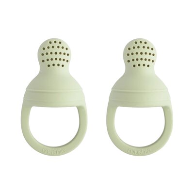 Fruitspeen silicone 2-pack Sage