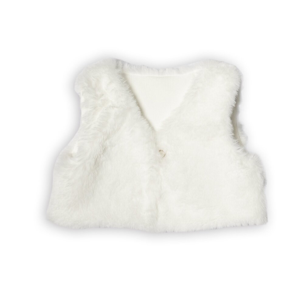 Vestje in bond Off white