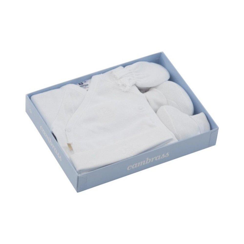 Newborn geschenkset - body, muts, krabwantjes & sokjes