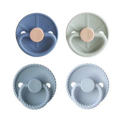4-PACK - Skyline serenity - Silicone - T2