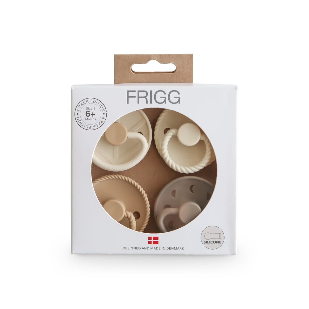 4-PACK - Crystal sparkle - Silicone - T2